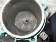 die Steuerkette war widerspenstig